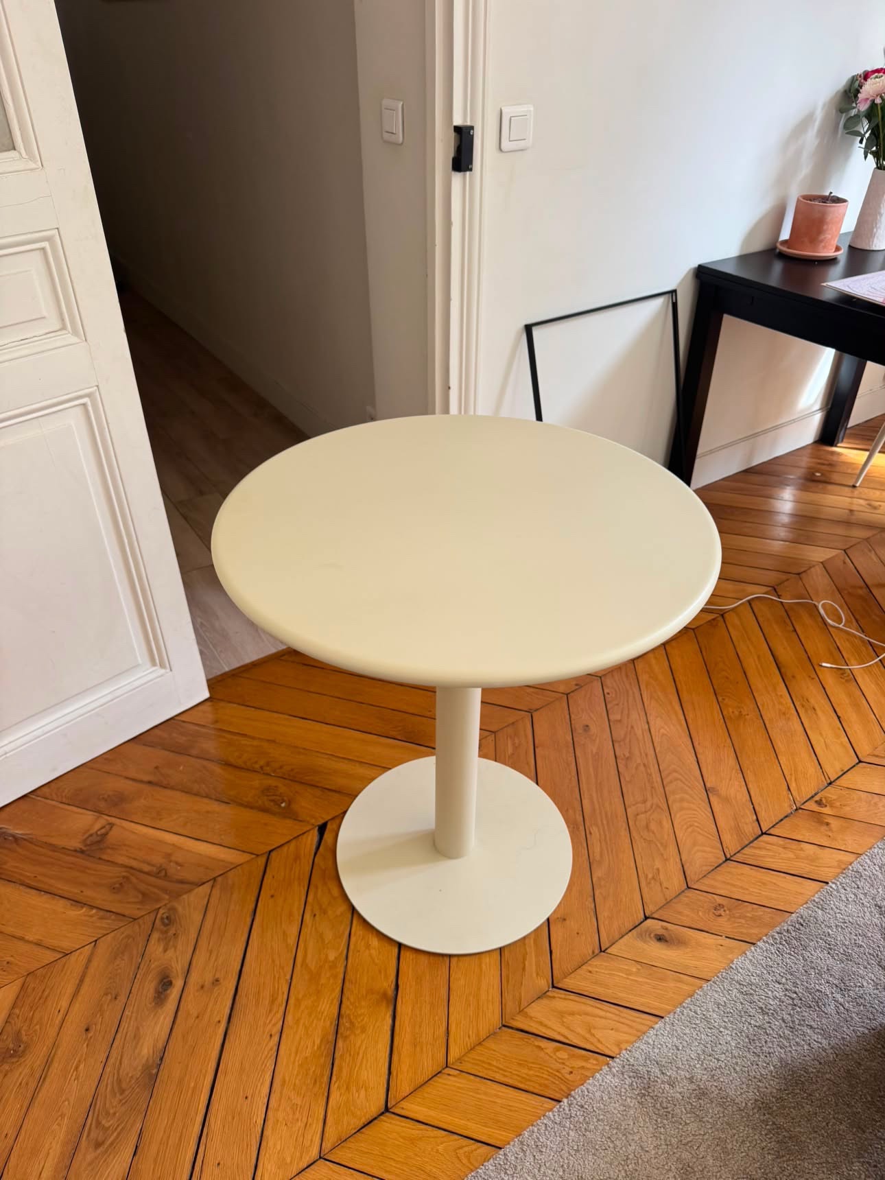 Table de salle à manger ronde pied central SKLUM – Image 2