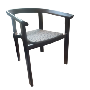 Chaise fauteuil en alu et corde (intérieur – extérieur)