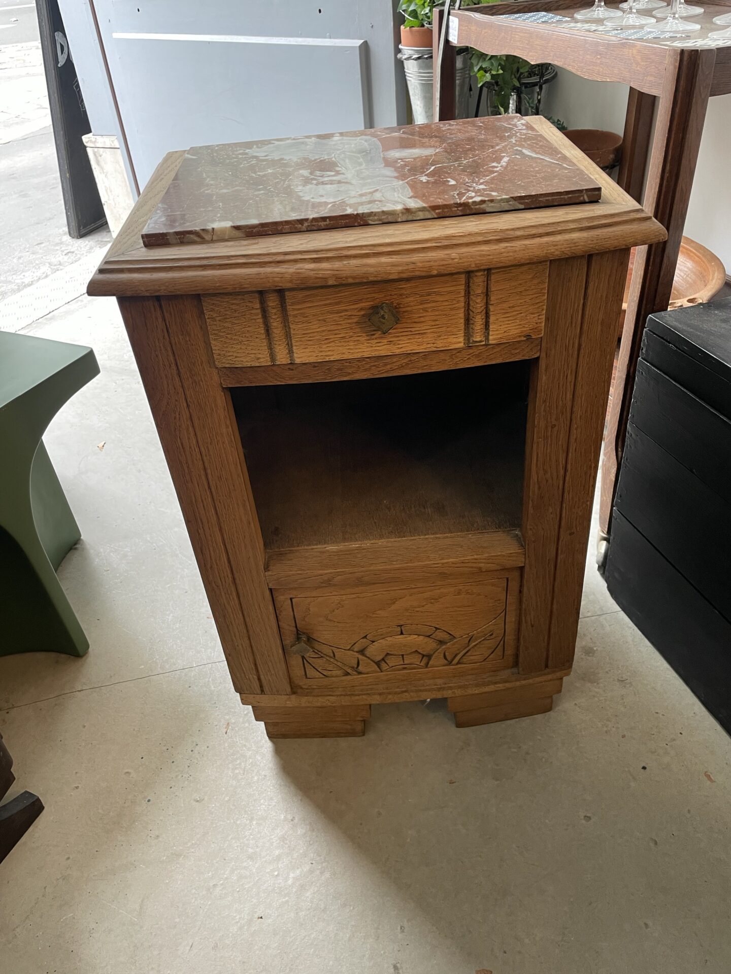 Table de chevet Art Déco – Image 2